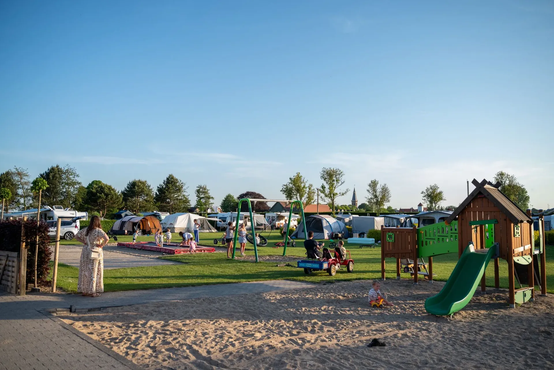 Het Platte Putje — Dorpscamping Groede